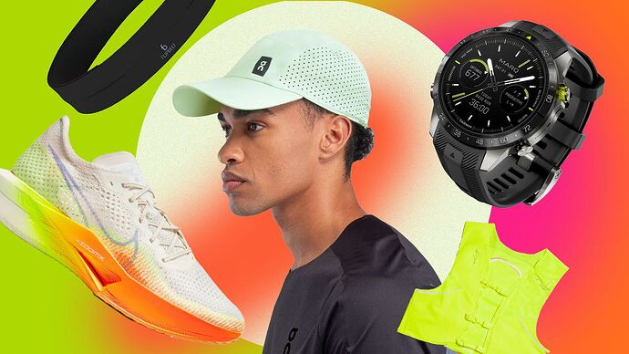 Running apparel ergonomic comparison image