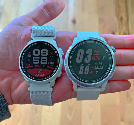 Coros GPS running watch lineup comparison